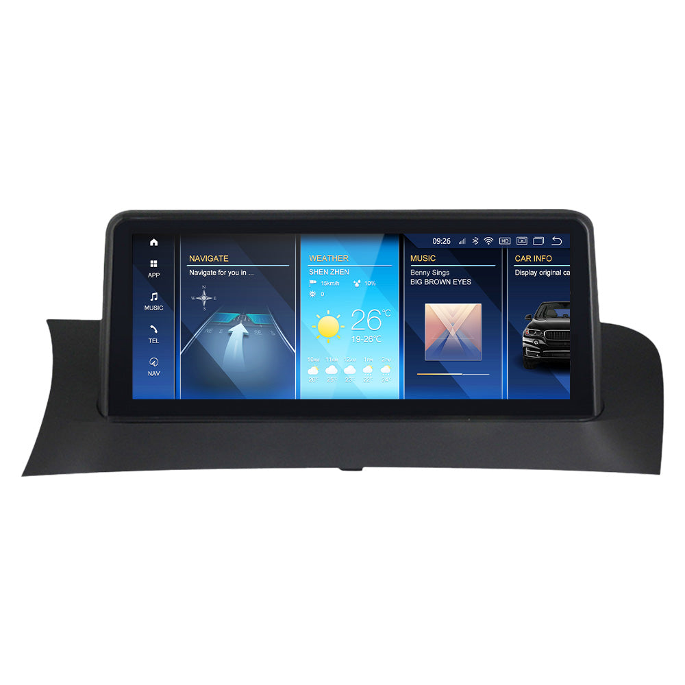 BMW X3 X4 2010-2018 F25 F26 Android 13 CarPlay & Android Auto Autoradio CIC NBT EVO