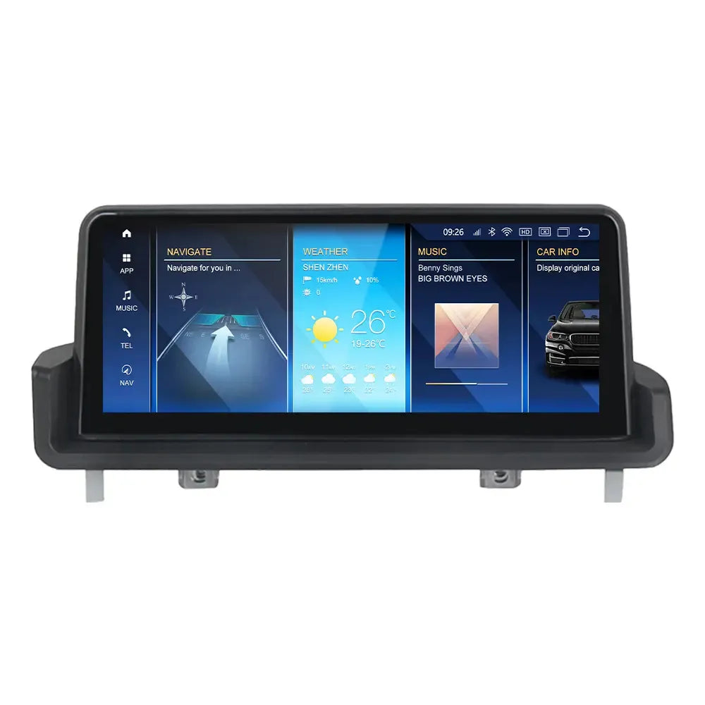 BMW 3 Series 2005-2011 E90 E91 E92 M3 Android 13 CarPlay & Android Auto Autoradio 10.25pouces