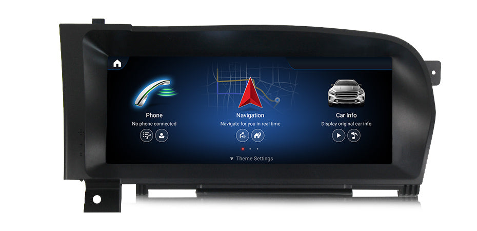 Mercedes S Class 2005-2014 W216 W221 Android 13 Autoradio CarPlay & Android Auto NTG 3.0 3.5