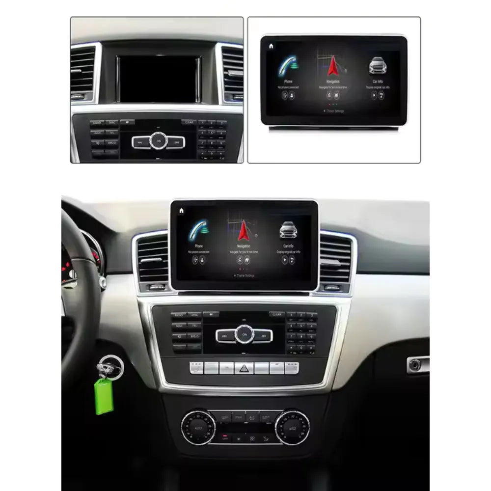 Mercedes ML GL GLE GLS 2011-2019 W166 X166 Android 13 Autoradio CarPlay & Android Auto NTG 4.0 4.5 5.0