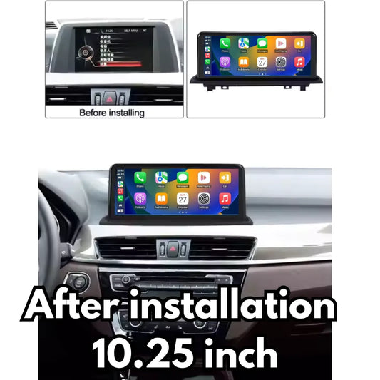 BMW X1 X2 2015-2022 F48 F39 Android 13 CarPlay & Android Auto Autoradio NBT EVO