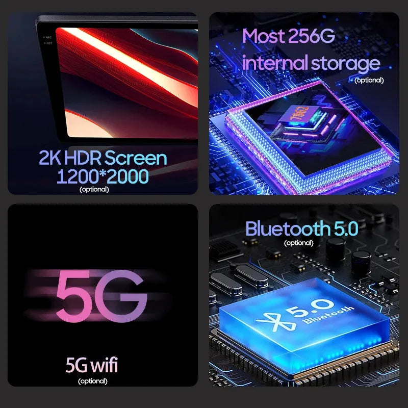 Poste Android 13 -Hyundai Santa Fe Ix45 Tucson 2018-2020 -4G-64 - Camera Hd 1080P | Autoradio | Android 14 | Écran Tactile | CarPlay | Bluetooth | GPS