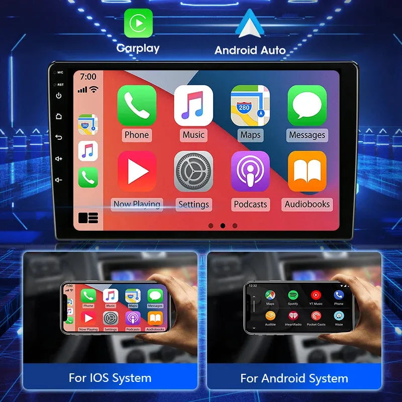 Poste Android 14 - 4G+64G - Toyota Verso 2009-2018 - Caméra Hd 1080P | Autoradio | Écran Tactile | CarPlay | Bluetooth | GPS