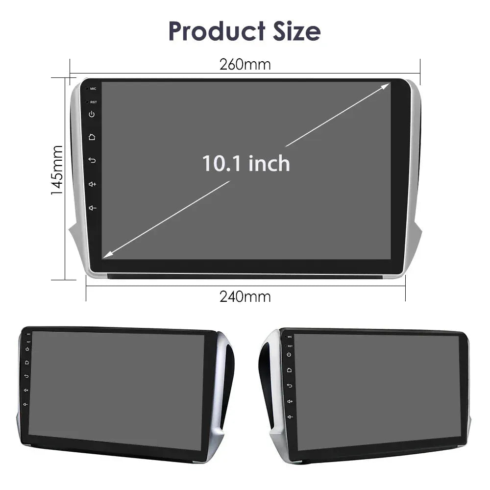 Poste Autoradio Android 13//4G-64G Peugeot 208/2008-(2014 2018) | Android 14 | Écran Tactile | CarPlay | Bluetooth | GPS