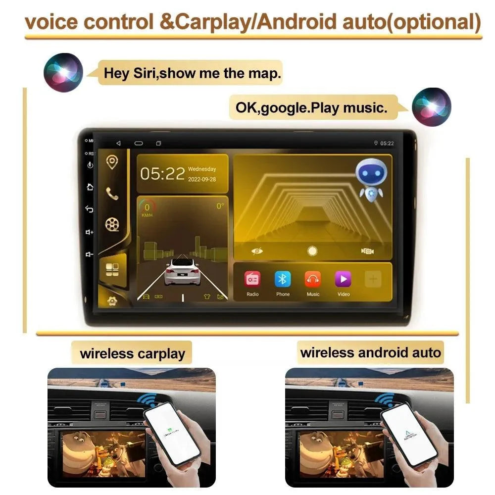 Poste Android13//4G-64//Ford Focus 2004-2011/Carplay-Android Auto | Autoradio | Android 14 | Écran Tactile | Bluetooth | GPS