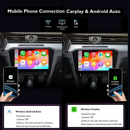 Poste Autoradio Android 13 Hyundai Tucson Ix35 2016+//4G-64G | Android 14 | Écran Tactile | CarPlay | Bluetooth | GPS