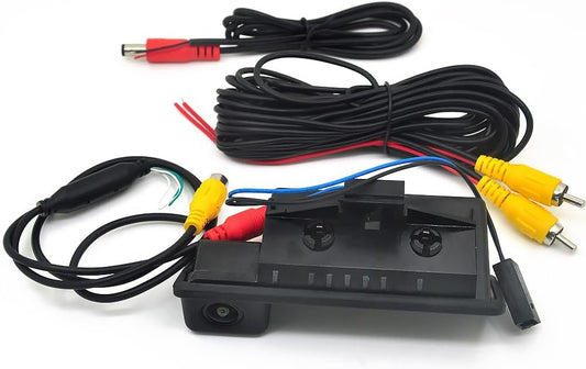 Caméra de Recul 1080P AHD 170° – BMW Séries 3/5, X1, X5, X6 (E39, E60, E61, E82, E84, E88, E90, E91, E92, E93, E70