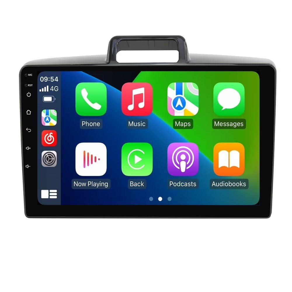 Radio Android 9" 2+64 Go pour Toyota Corolla Axio/Fielder 2015-2017 GPS, Car-Play, Android Auto, SWC, vue arrière, unité principale à écran tactile IPS