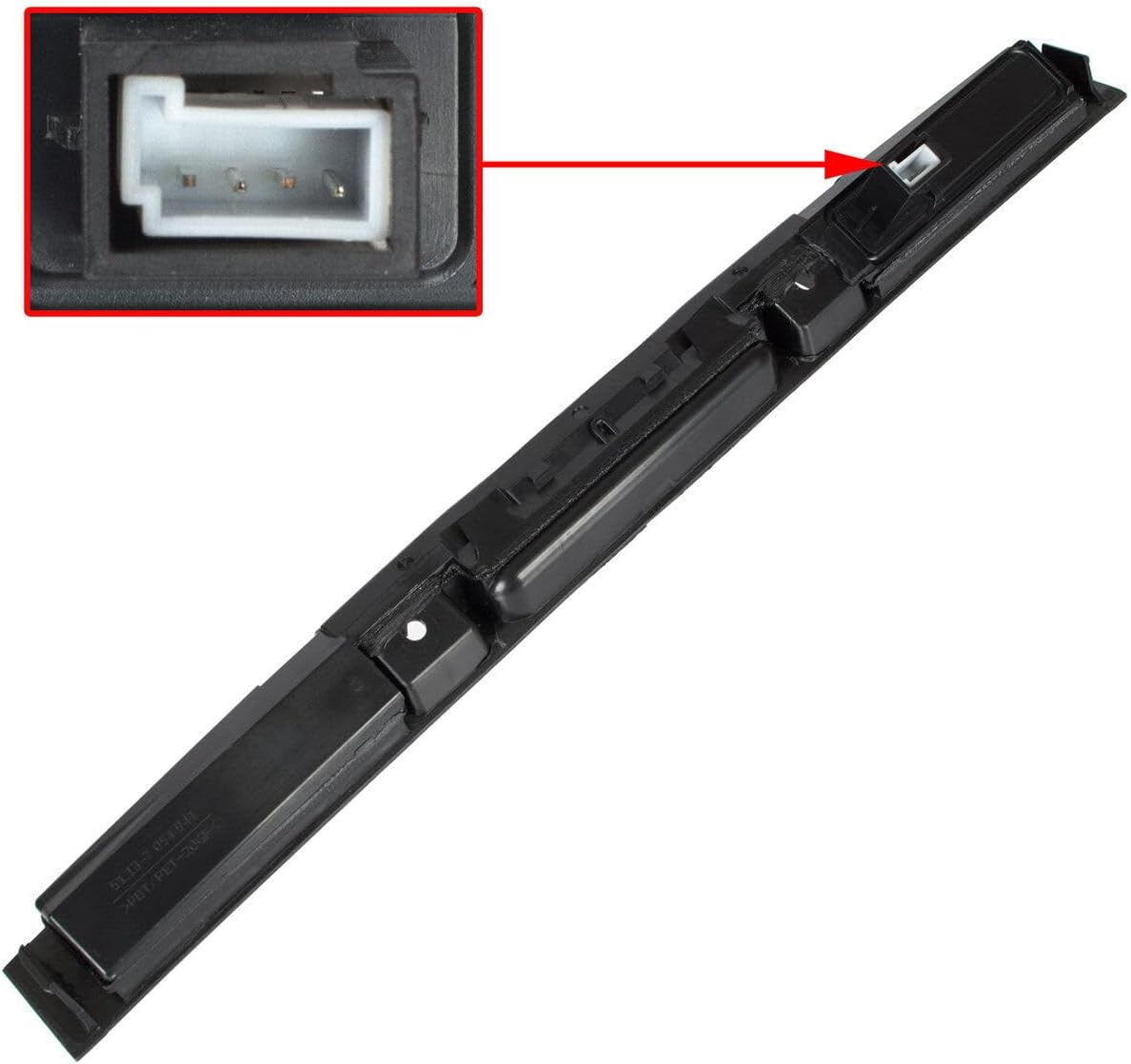Caméra de Recul pour BMW X3 E83/E83N (2003-2010) – Vision Nocturne, Intégrée à la Poignée de Coffre
