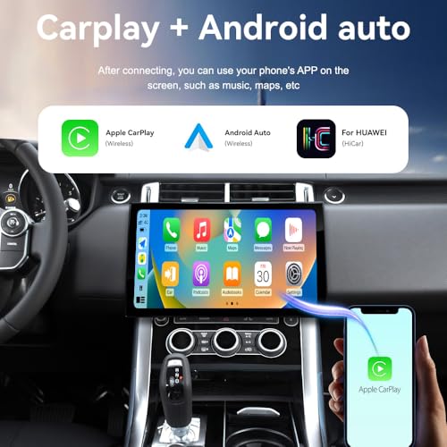 Autoradio Android 13 avec écran 13,3" – Spécial Land Rover Range Rover Vogue L405 (2013-2017)