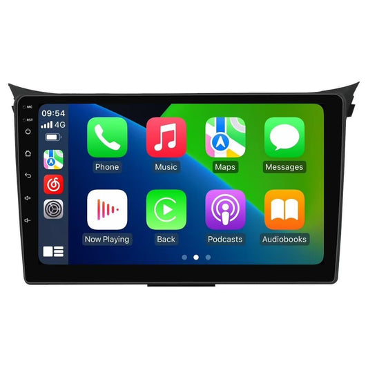 Autoradio Android 13 : 9" IPS Touch, 8 cœurs, 4+32 Go pour Hyundai I30/Elantra GT (2012-2016) - CarPlay intégré, Android Auto, navigation GPS.