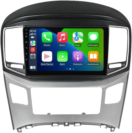 Hyundai H1 2016-2020 Autoradio GPS à écran tactile IPS 9", 2 + 32 Go, Car-Play, Android Auto, SWC
