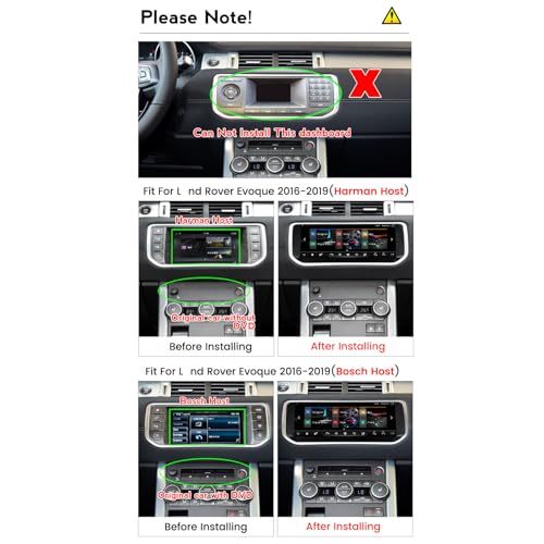 Land Rover Evoque 2012-2019 (2012-2019) 10.25" Android 14 Carplay GPS Navigation ,8g+256g,10.25"