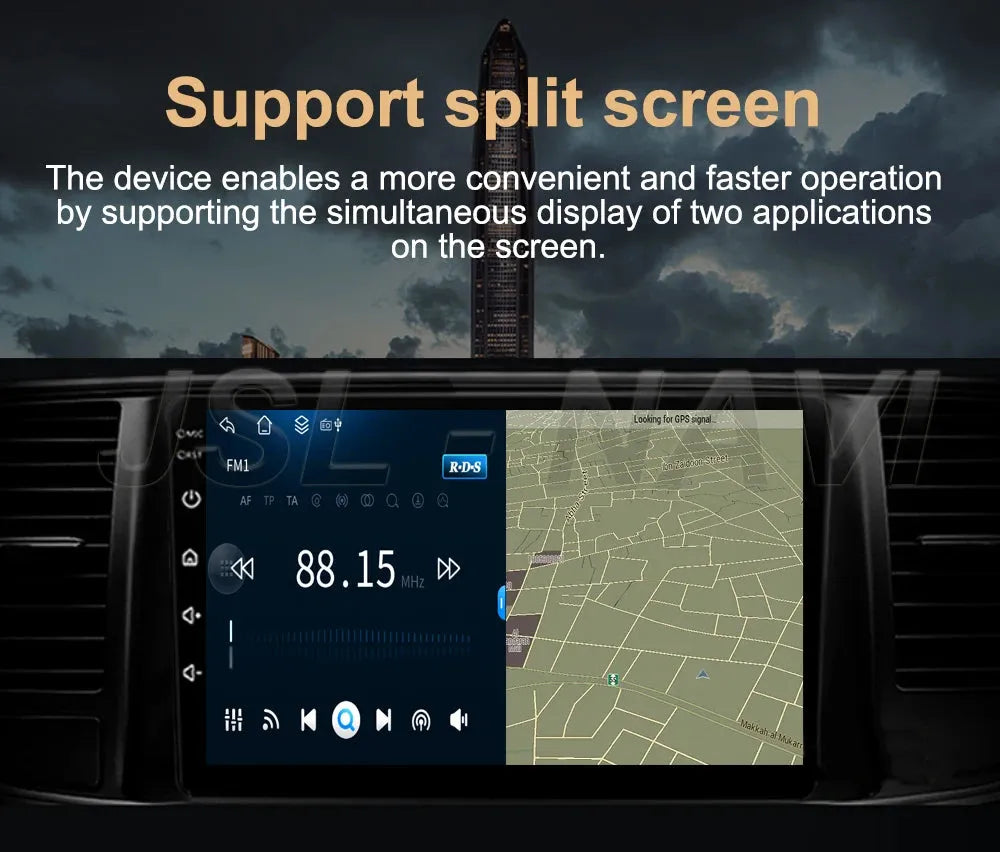 Poste Autoradio Android 14 -4G-64 -Toyota Rav4 2019 -Camera Hd 1080P | Écran Tactile | CarPlay | Bluetooth | GPS