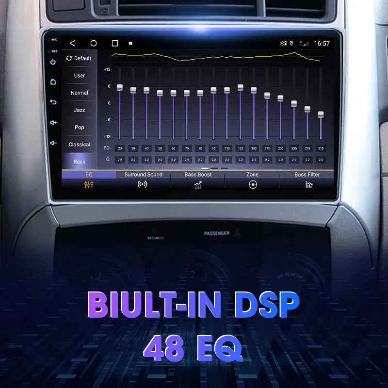 Poste Android 14 - 4G+64G - Toyota Verso 2009-2018 - Caméra Hd 1080P | Autoradio | Écran Tactile | CarPlay | Bluetooth | GPS