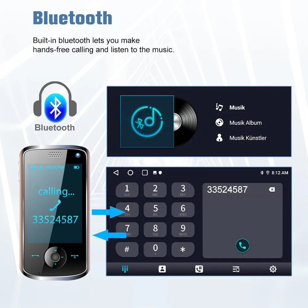 Autoradio Android 13 pour Dodge Ram 1500/2500/3500 (2009-2012) avec CarPlay et Android Auto