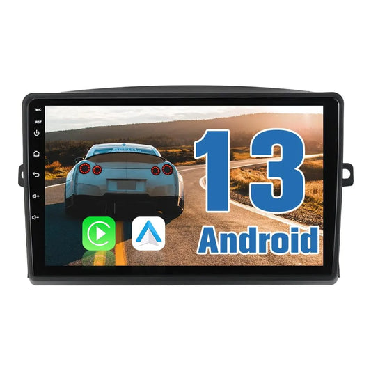 Autoradio Android 13 pour Toyota Sienna 2004-2010 : CarPlay sans fil, Android Auto, 2G+32G, SWC, WiFi, GPS, DSP, Bluetooth, FM