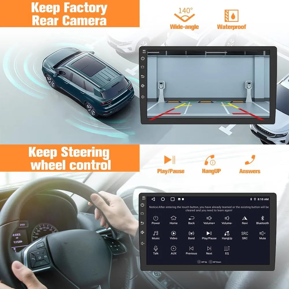 Autoradio 9" Android 13 pour Subaru Forester/WRX/Impreza 2015-2018, compatible Harman Kardon, 2G+32G, Carplay/Android Auto, SWC, GPS, WiFi, BT, FM/AM, DSP