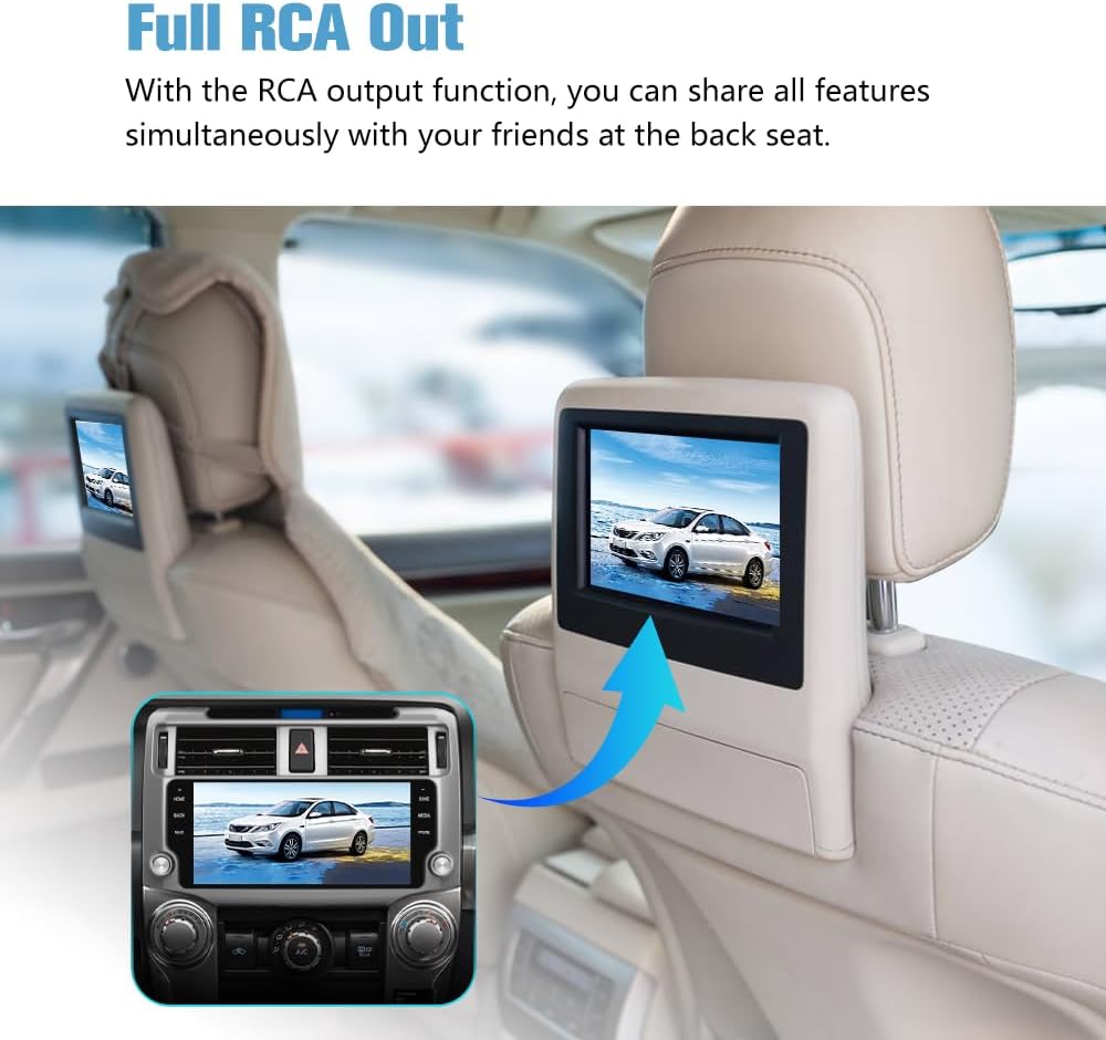 Autoradio Toyota 4 Runner 2010-2019 avec CarPlay sans fil et Android Auto