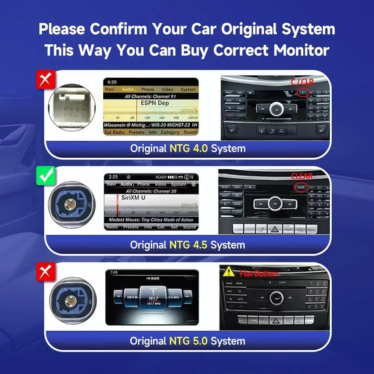 Autoradio Android 13, écran 10.25" pour Mercedes-Benz Classe A W176, GLA X156, CLA C117 (NTG 4.5/4.7) 2013-2015