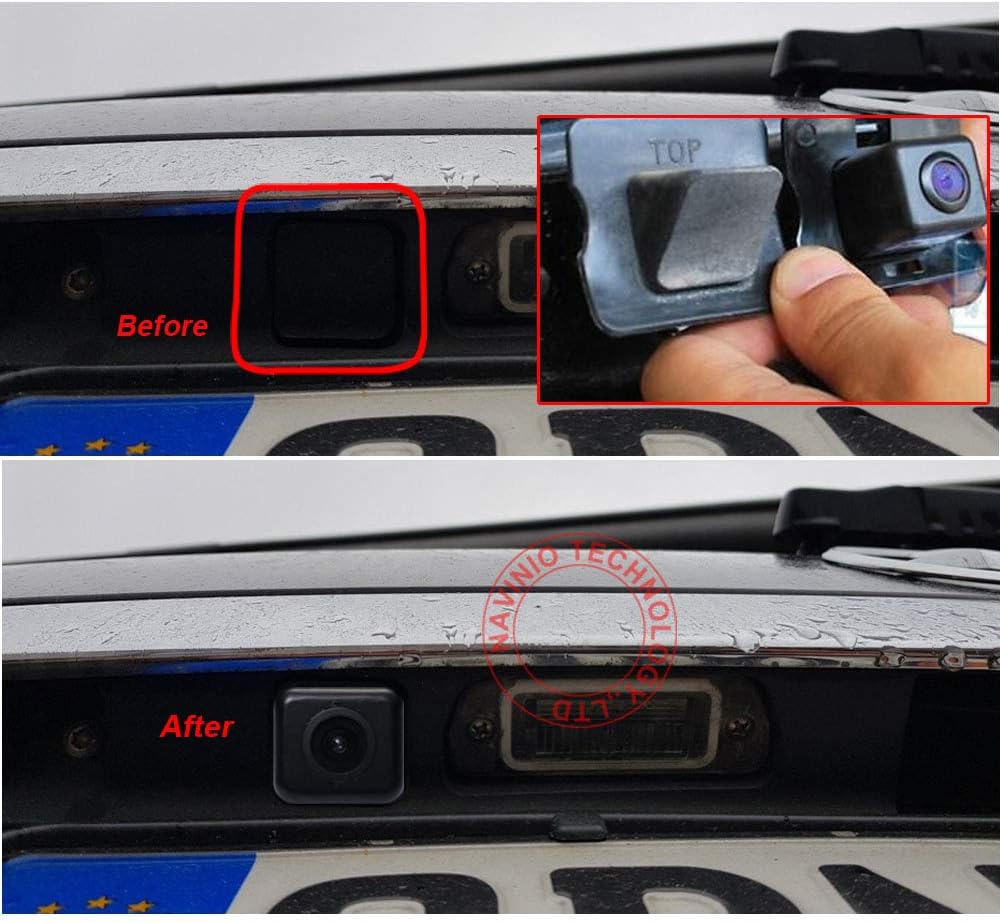 Caméra de Recul – Vision Nocturne et Plaque pour Mercedes ML, GL et R Class