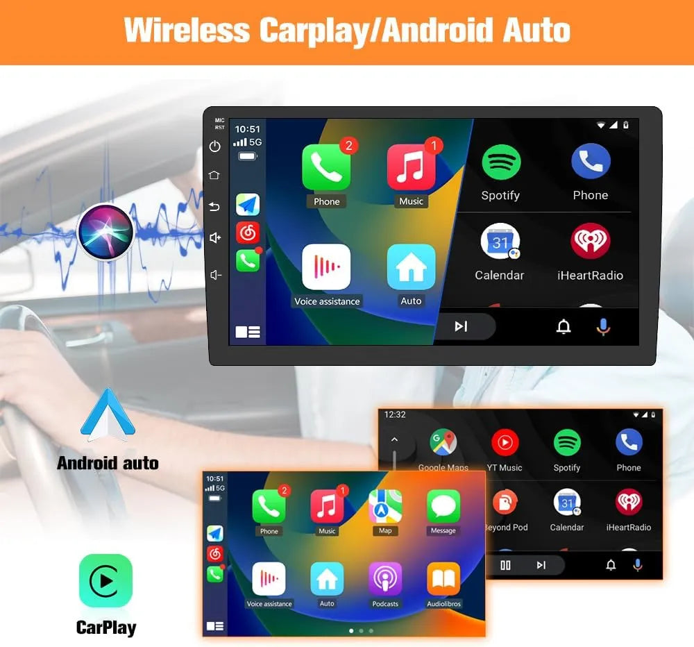 Autoradio 9" Android 13 pour Subaru Forester/WRX/Impreza 2015-2018, compatible Harman Kardon, 2G+32G, Carplay/Android Auto, SWC, GPS, WiFi, BT, FM/AM, DSP