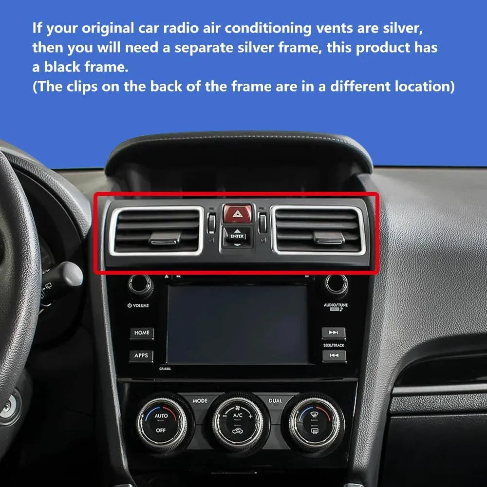 Autoradio 9" Android 13 pour Subaru Forester/WRX/Impreza 2013-2015, compatible Harman Kardon, 2G+32G, Carplay/Android Auto, GPS, WiFi, BT, FM/AM, DSP, SWC, caméra arrière