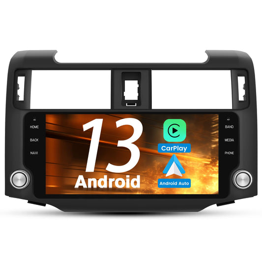 Système Stéréo Android 13 pour Toyota 4Runner 2010-2022 avec Android Auto et CarPlay