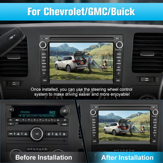Système Multimédia Android pour Chevrolet Silverado/GMC Sierra/Yukon 2007-2013