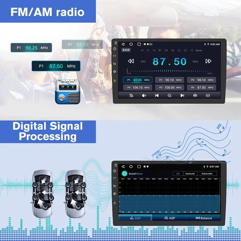 Autoradio 9" Android 13 pour Subaru Forester/WRX/Impreza 2013-2015, compatible Harman Kardon, 2G+32G, Carplay/Android Auto, GPS, WiFi, BT, FM/AM, DSP, SWC, caméra arrière