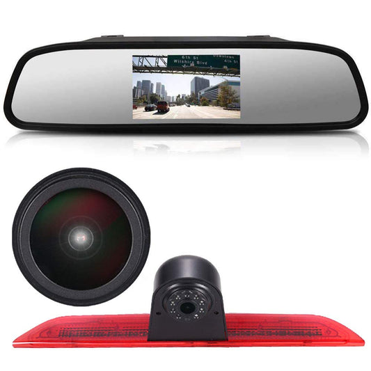 1280 * 720 Voiture Troisième monté sur Le Toit Haut caméra lumière de Frein Vue arrière Voiture de Vision caméra de Recul pour Ford Transit Tourneo Custom Jumbo V363 F150 F250 F350 V636 MK8 2012-2020