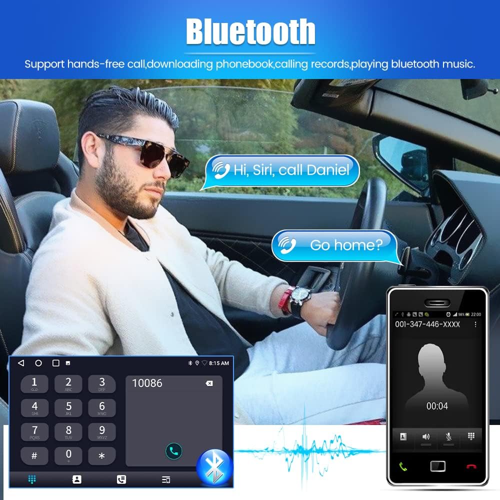 Autoradio stéréo avec CarPlay et Android Auto pour Dodge Grand Caravan (2008-2020) et Chrysler Town & Country (2011-2016)