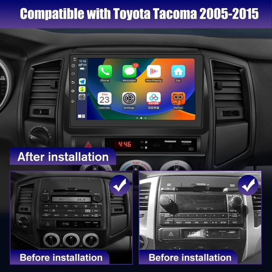 Autoradio Toyota Tacoma (2005-2015), Android 5G WiFi, CarPlay, Android Auto, AM/FM, Bluetooth