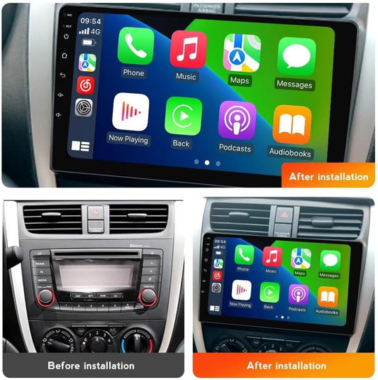 Suzuki Celerio 2015-2018 Android 13 Autoradio Écran tactile IPS , CarPlay, Android Auto, GPS, WiFi 5G, FM, SWC, caméra AHD