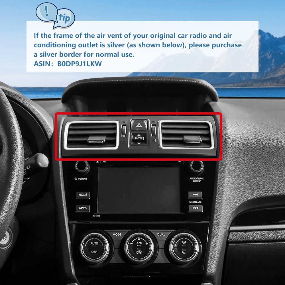 【2 Go + 64 Go】 Autoradio Android 13 pour Subaru Forester WRX Impreza 2013-2015, compatible avec CarPlay et Android Auto
