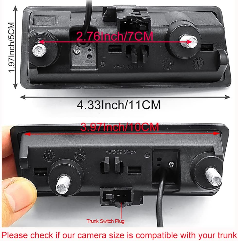Caméra de Recul AHD1080P Haute Définition pour Véhicules