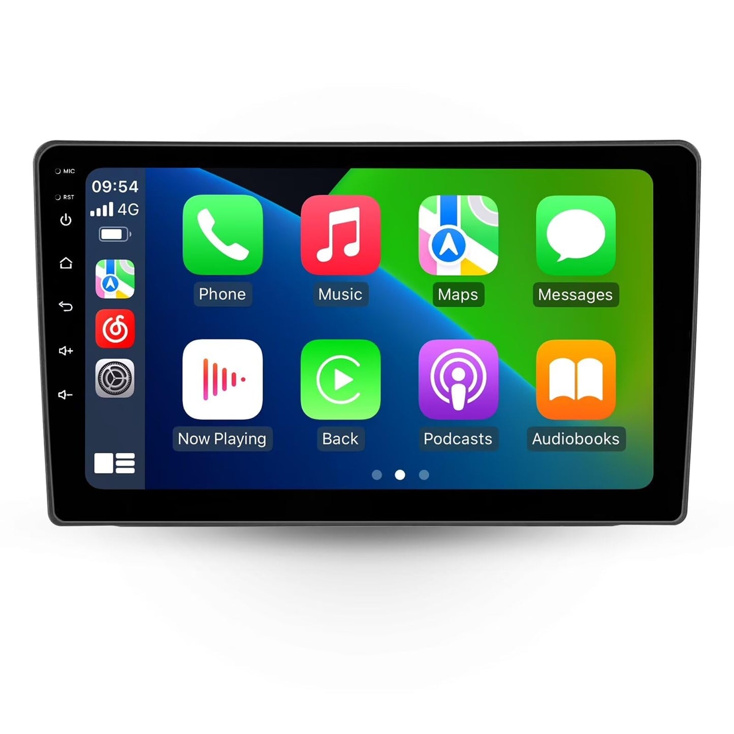 Autoradio Nissan Rogue 2008-2013 : écran tactile IPS 10,1", 2 + 32 Go, GPS, CarPlay, Android Auto, SWC, vue arrière, kit de tableau de bord grand écran