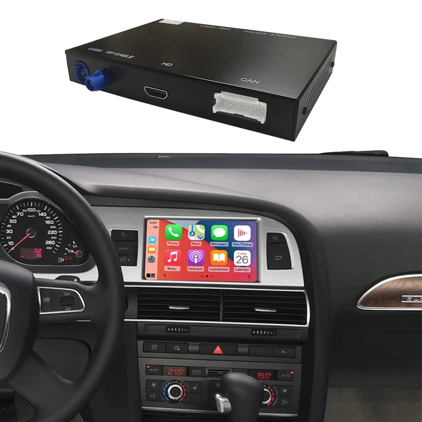 Module Sans Fil CarPlay & Android Auto pour Audi A3 (2013-2018)