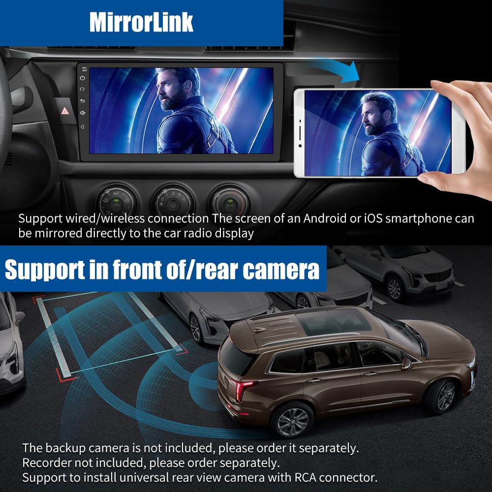 Autoradio Android 13 pour Toyota Corolla 2014-2016 avec CarPlay et Android Auto