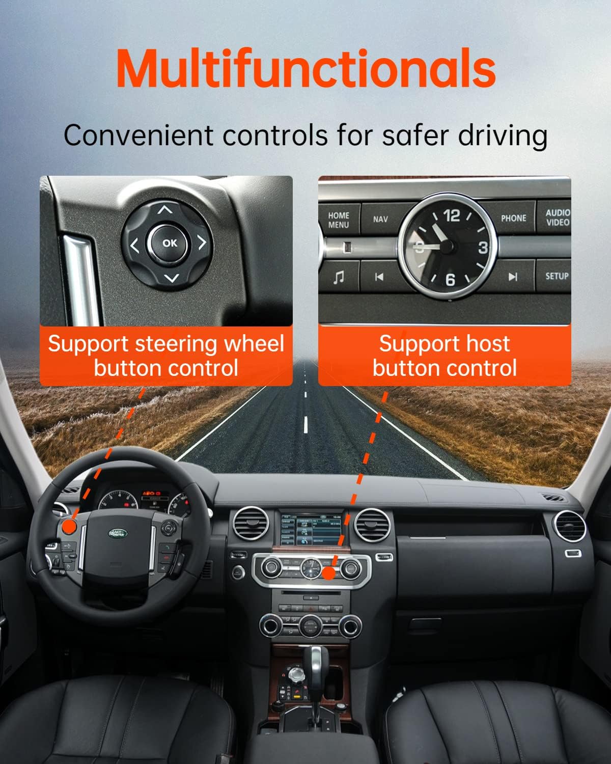 Solution Bluetooth Haute Qualité - Pour Anciens Modèles Land Rover/Range Rover/Jaguar