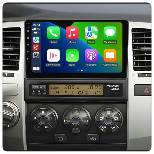 Android 13 Écran tactile pour Toyota 4Runner 2003-2009, IPS, CarPlay, Android Auto, GPS, WiFi 5G, FM, SWC, caméra AHD
