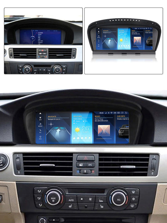 BMW 3 5 6 Series E90 E91 E92 E93 E60 E61 E62 E63 E64 Android 13 Autoradio CarPlay & Android Auto CCC CIC