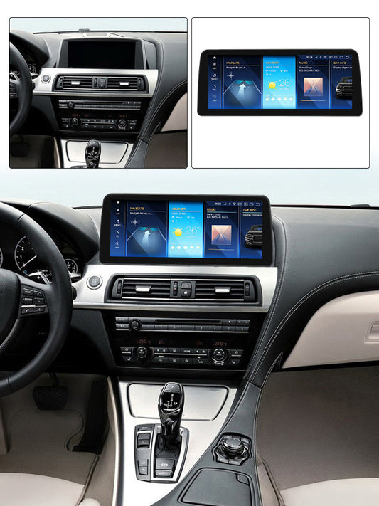 BMW 6 Series 2010-2017 F06 F12 F13 Android 13 Autoradio CarPlay & Android Auto CIC NBT