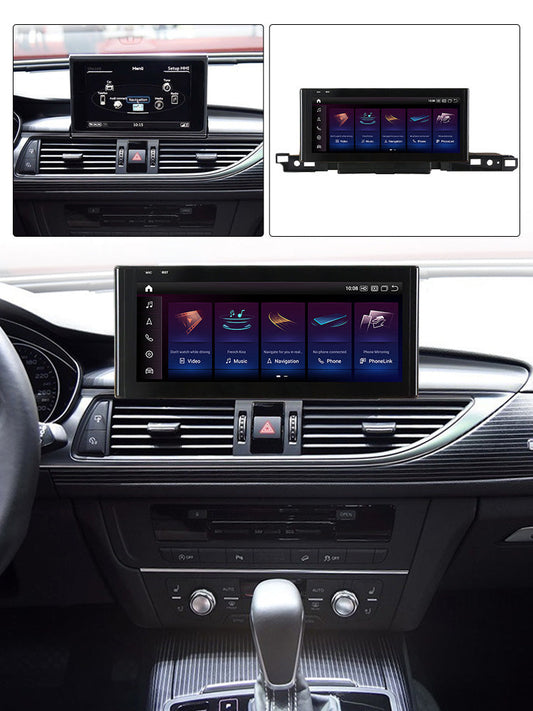 Audi A6 A7 C7 2011-2018 Android 13 Autoradio CarPlay & Android Auto