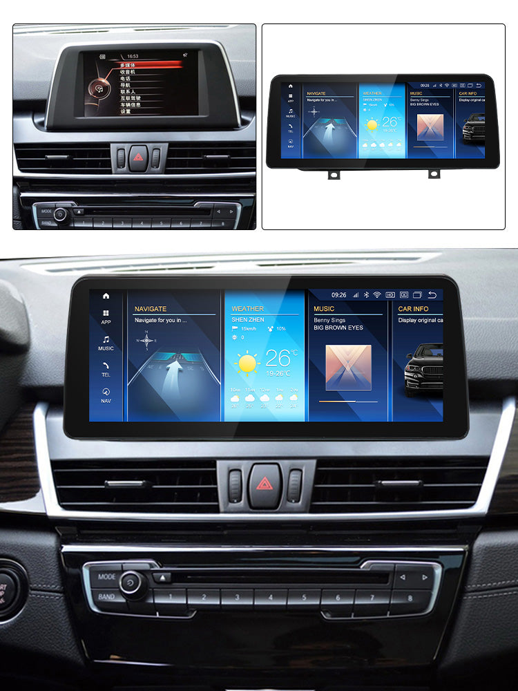 BMW 2 Series Active Tourer 2013-2019 F45 F46 F87 Android 13 CarPlay & Android Auto Autoradio NBT EVO