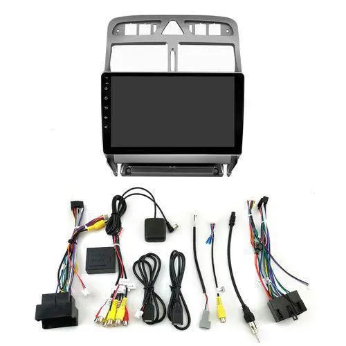 Poste Android 13//4G-64-Peugeot 307 2002-2013/Carplay-Android Auto | Autoradio | Android 14 | Écran Tactile | Bluetooth | GPS