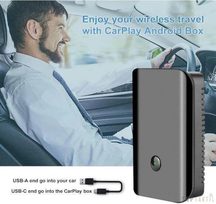 Ai Box Android - Votre Solution Intelligente Pour La Conduite Connectée | Autoradio | Android 13 | Écran Tactile | CarPlay | Bluetooth | GPS