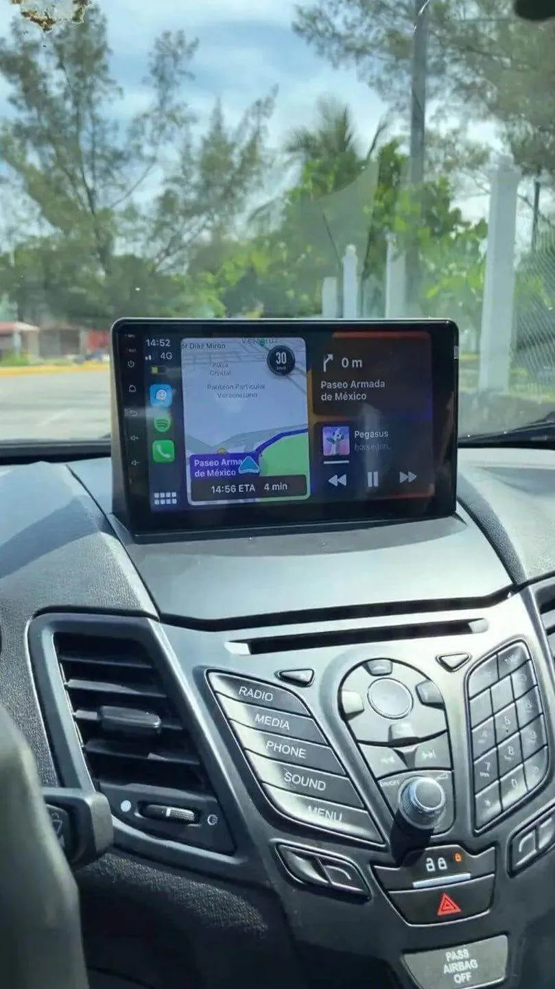 Autoradio Ford Fiesta 2009-2017/6G-128 Android 14 Double Enregistrement | Écran Tactile | CarPlay | Bluetooth | GPS