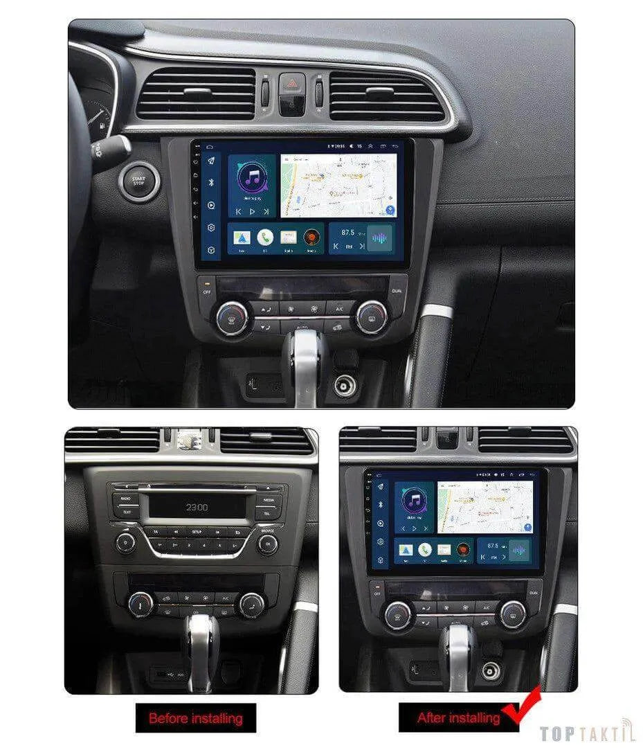 Autoradio Renault Kadjar -6G-128 -Android 13 -Camera Hd 1080P | Android 14 | Écran Tactile | CarPlay | Bluetooth | GPS