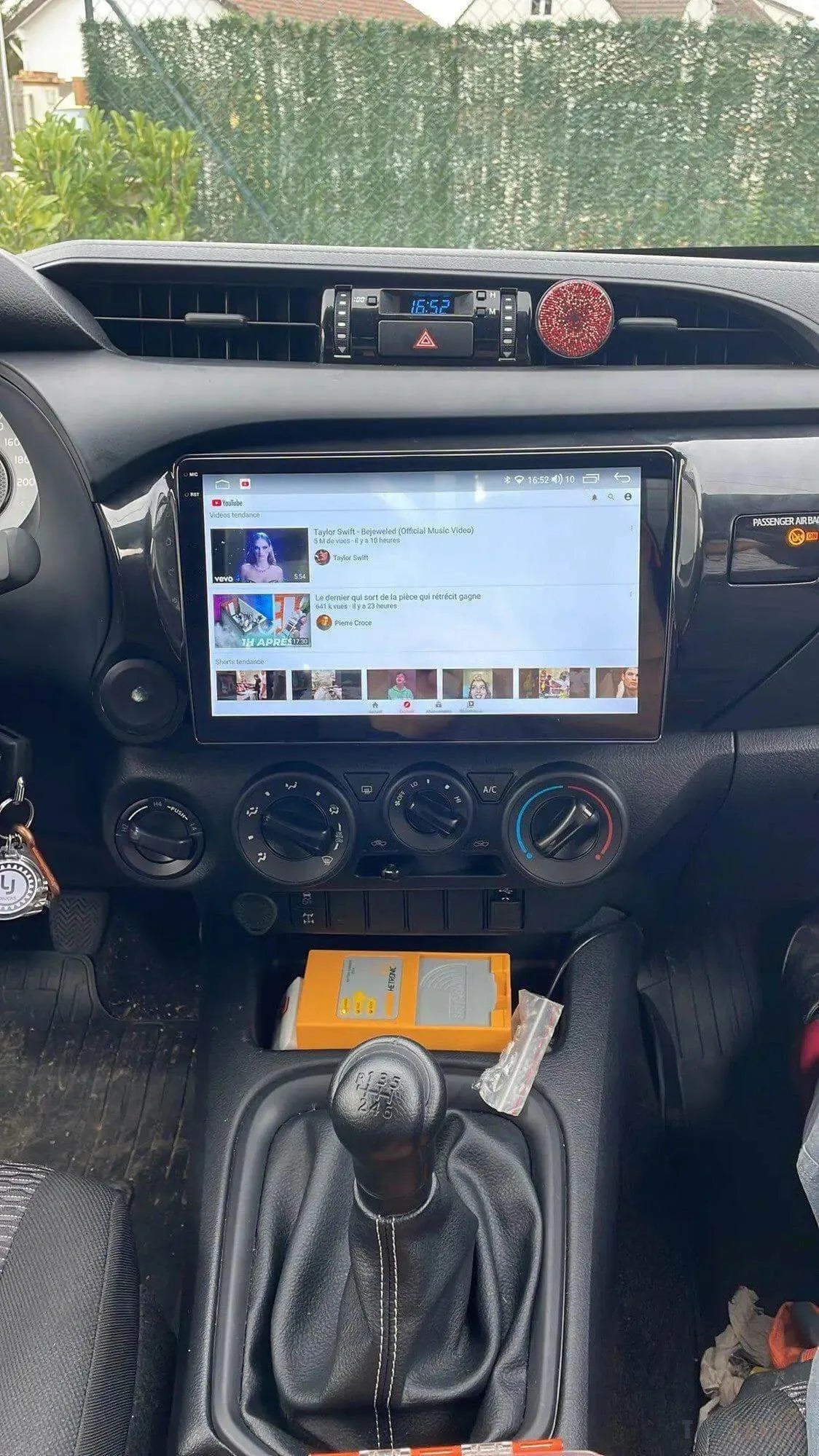 Autoradio Toyota Hilux -6G-128 - Android 13 -Double Enregistrement | Android 14 | Écran Tactile | CarPlay | Bluetooth | GPS